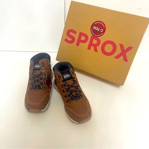 SPROX Little Boys Rainier Water Repellent Hiking Boot- New In Box- Reemoly